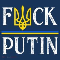 I Stand With Ukraine Flag Logo Trident Funny Anti Putin Women's Hoodie thumb 2