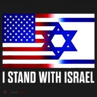 I Stand With Israel Us Israel Flag Support Israel Jerusalem Ornament thumb 1
