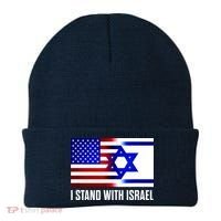 I Stand With Israel Us Israel Flag Support Israel Jerusalem Beanie thumb 0