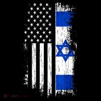 I Stand With Israel Usa Israel Flags Coffee Mug thumb 5