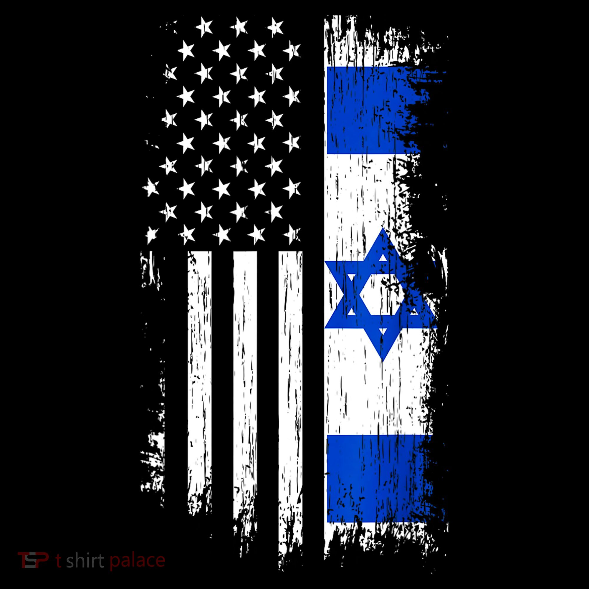 I Stand With Israel Usa Israel Flags Coffee Mug