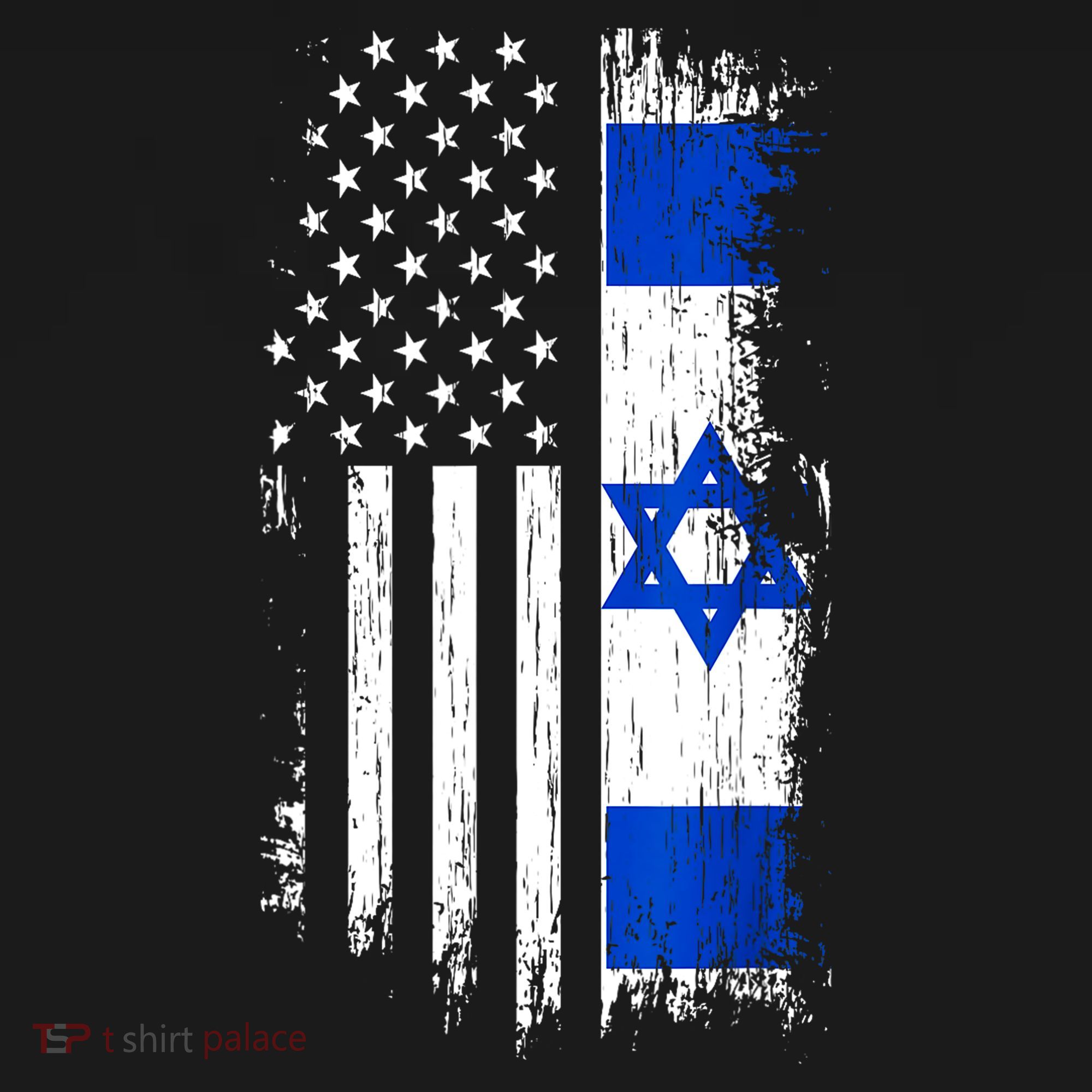 I Stand With Israel Usa Israel Flags Ornament