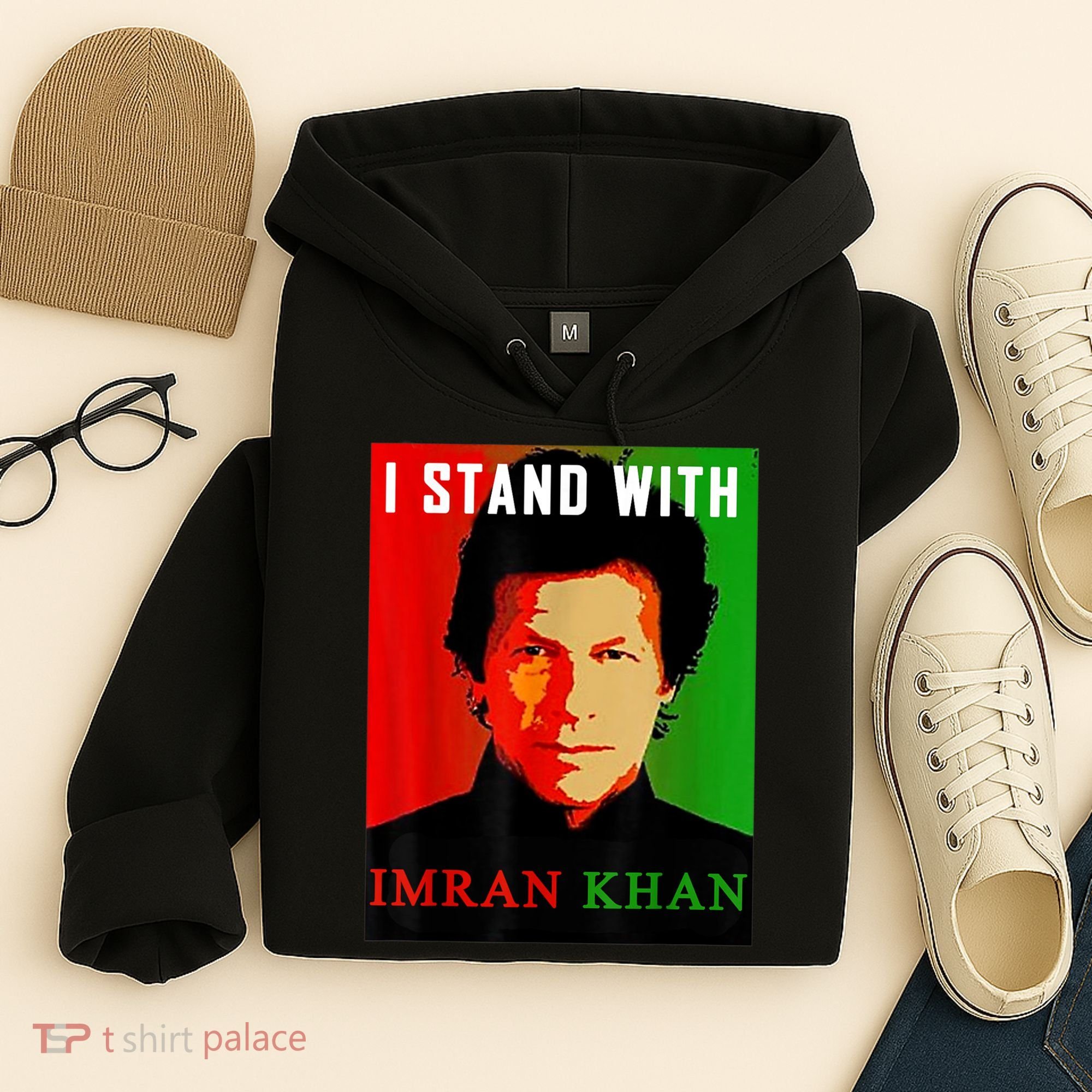 I Stand With Imran Khan PTI Pakistan Support Freedom Hoodie