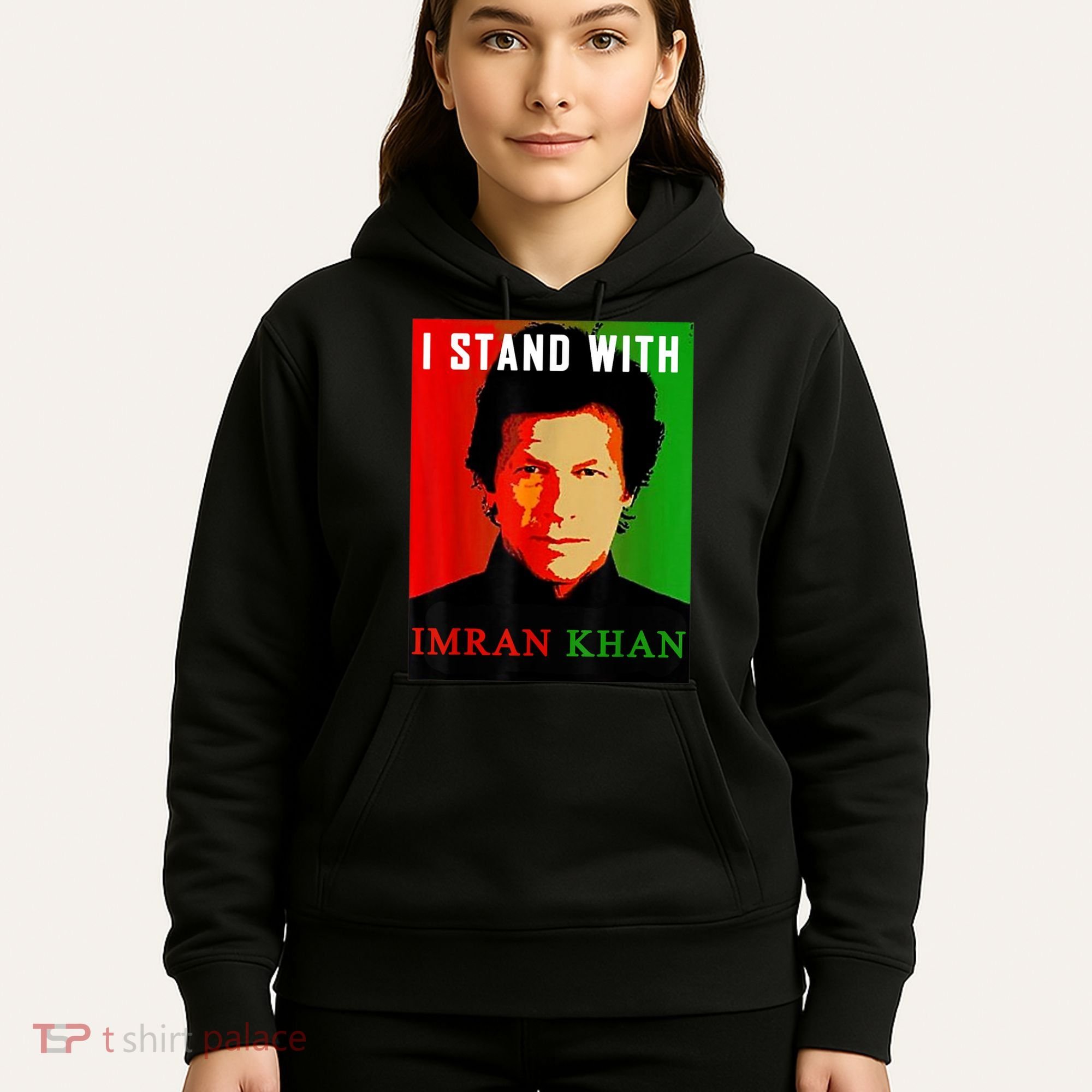 I Stand With Imran Khan PTI Pakistan Support Freedom Hoodie