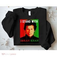 I Stand With Imran Khan PTI Pakistan Support Freedom Sweatshirt thumb 2