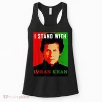 I Stand With Imran Khan PTI Pakistan Support Freedom Women's Tank Top thumb 0