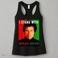 I Stand With Imran Khan PTI Pakistan Support Freedom Women's Tank Top thumb 3