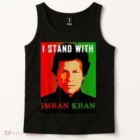 I Stand With Imran Khan PTI Pakistan Support Freedom Tank Top thumb 2