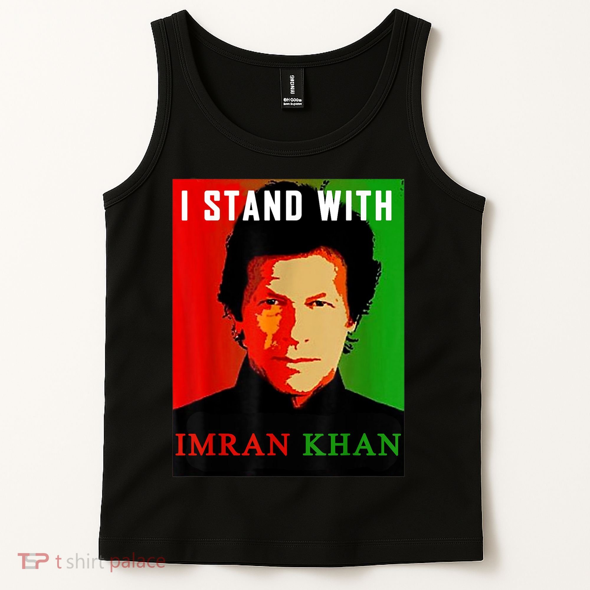 I Stand With Imran Khan PTI Pakistan Support Freedom Tank Top