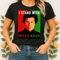 I Stand With Imran Khan PTI Pakistan Support Freedom Women's T-Shirt thumb 2