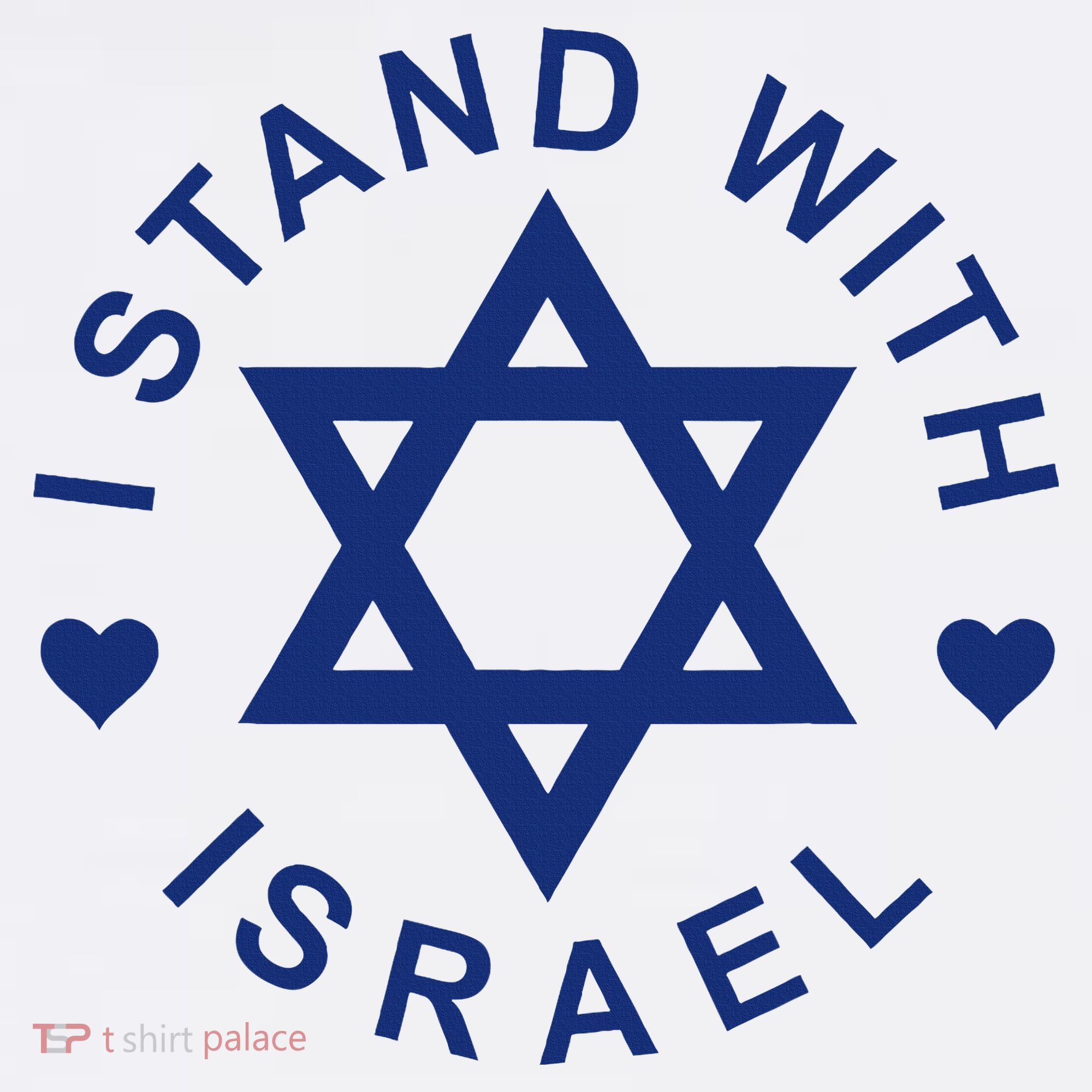 I Stand With Israel Israeli Flag Jewish Star Of David  Women's Tank Top
