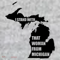 I Stand With That Woman From Michigan The Baniff Cuffed Pom Beanie thumb 2