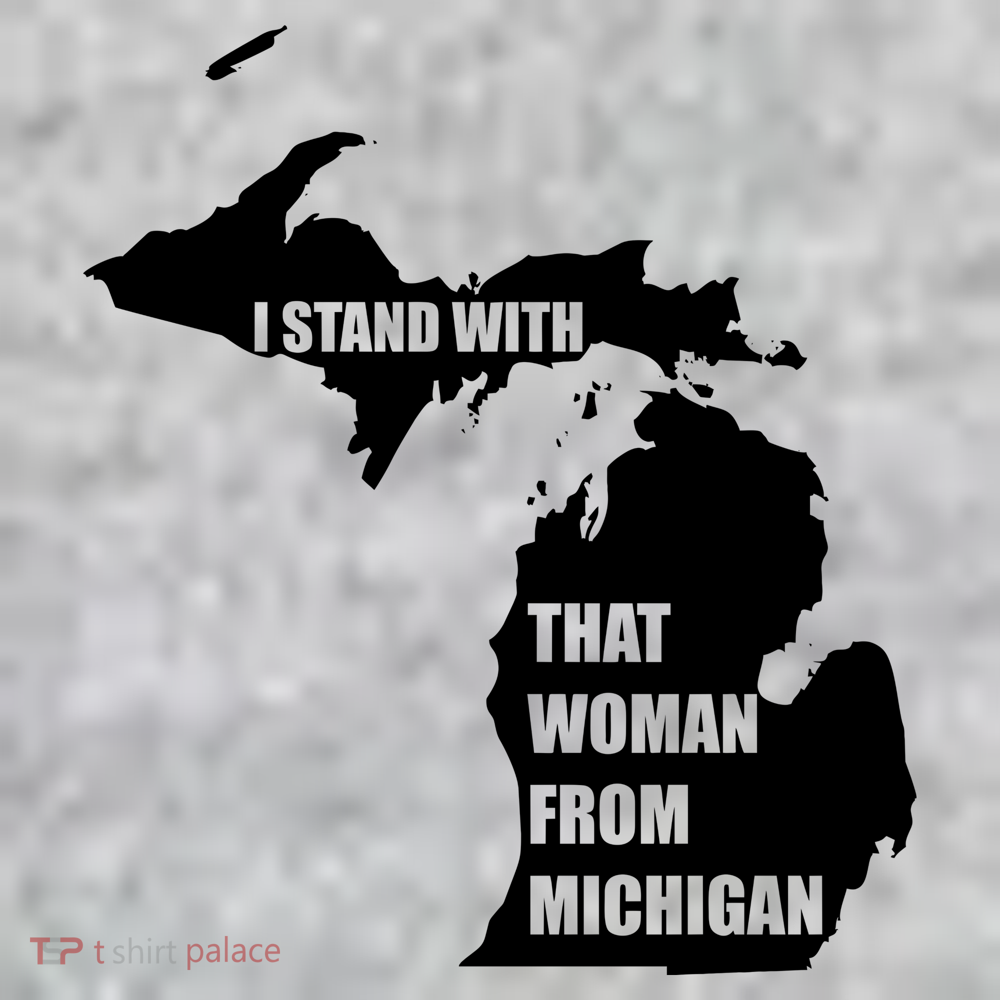 I Stand With That Woman From Michigan The Baniff Cuffed Pom Beanie
