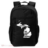 I Stand With That Woman From Michigan Backpack thumb 0