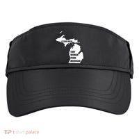 I Stand With That Woman From Michigan Adult Drive Performance Visor thumb 0