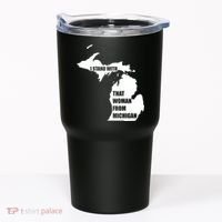 I Stand With That Woman From Michigan Tumbler thumb 0