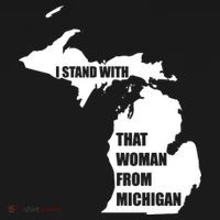 I Stand With That Woman From Michigan PosiCharge Competitor Tank thumb 2