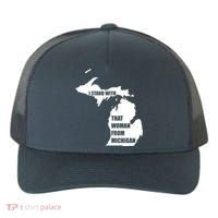 I Stand With That Woman From Michigan Yupoong Adult 5-Panel Trucker Hat thumb 0