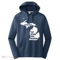 I Stand With That Woman From Michigan Performance Fleece Hoodie thumb 0