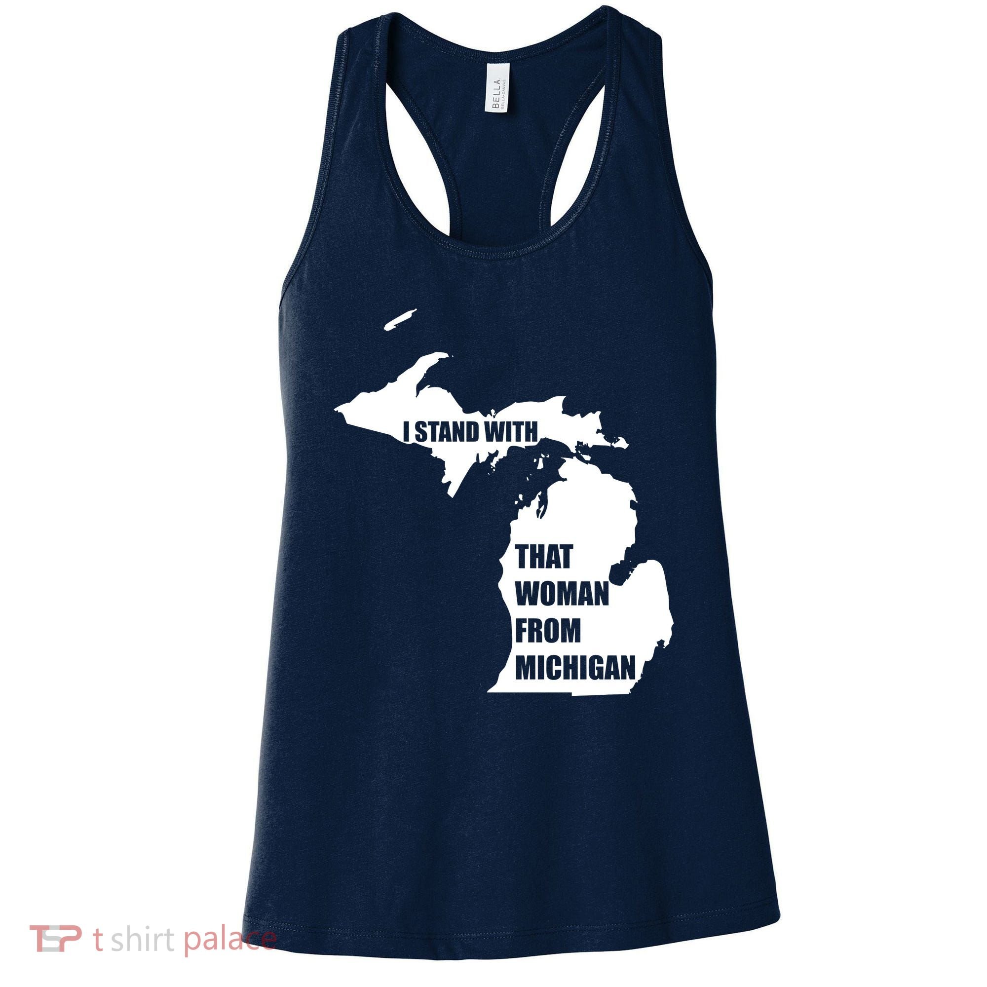 I Stand With That Woman From Michigan Women's Tank Top