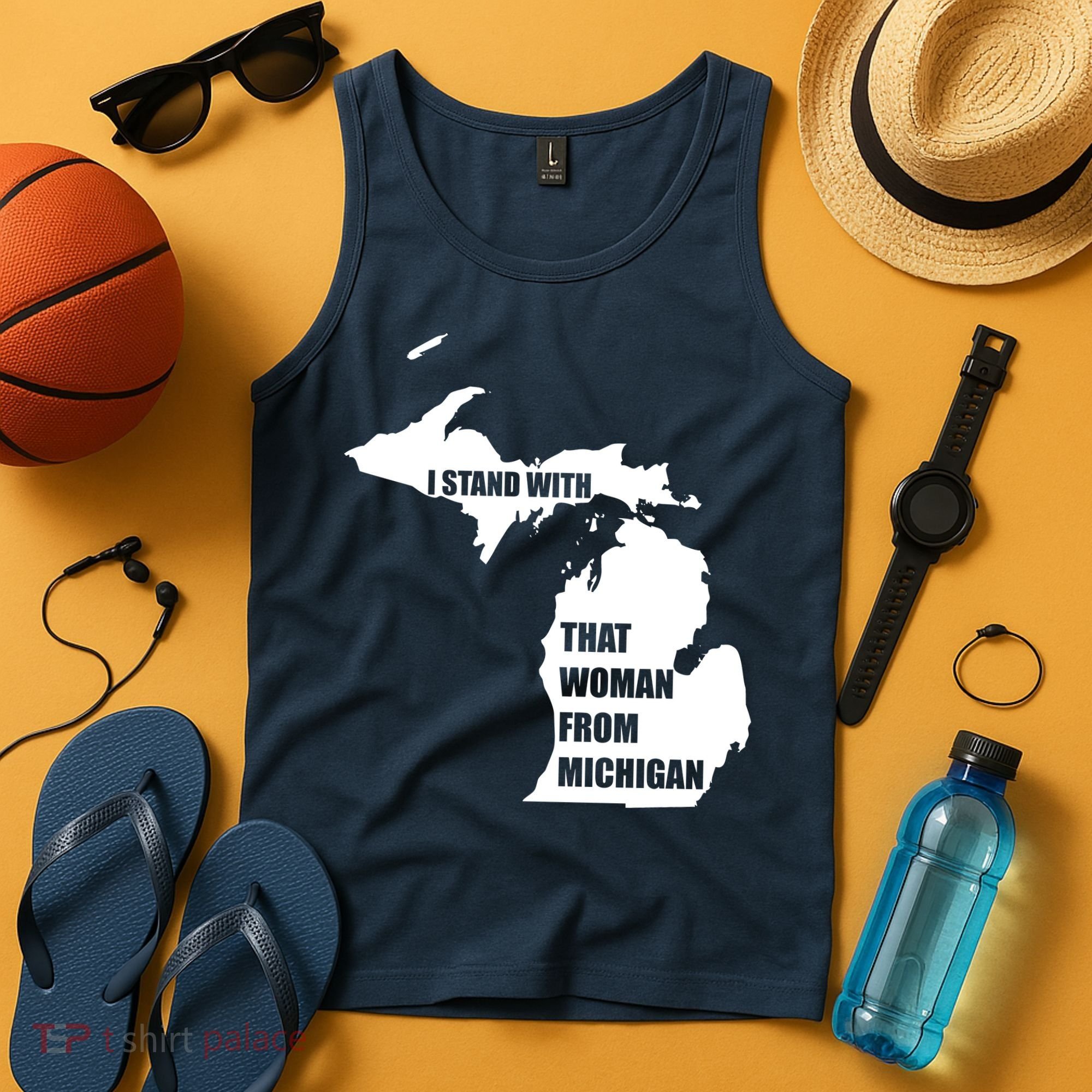 I Stand With That Woman From Michigan Tank Top