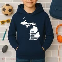 I Stand With That Woman From Michigan Kids Hoodie thumb 2