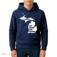 I Stand With That Woman From Michigan Kids Hoodie thumb 4