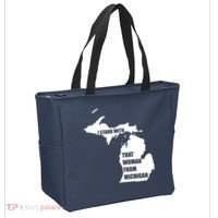 I Stand With That Woman From Michigan Tote Bag thumb 2