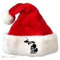 I Stand With That Woman From Michigan Santa Hat thumb 0