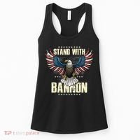 I Stand With Bannon Patriotic Women's Tank Top thumb 0