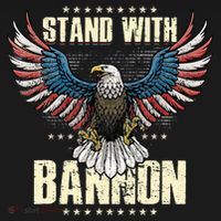 I Stand With Bannon Patriotic Tote Bag thumb 4