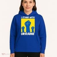 I Stand With Ukraine Fist Hoodie thumb 5