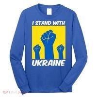 I Stand With Ukraine Fist Long Sleeve Shirt thumb 0