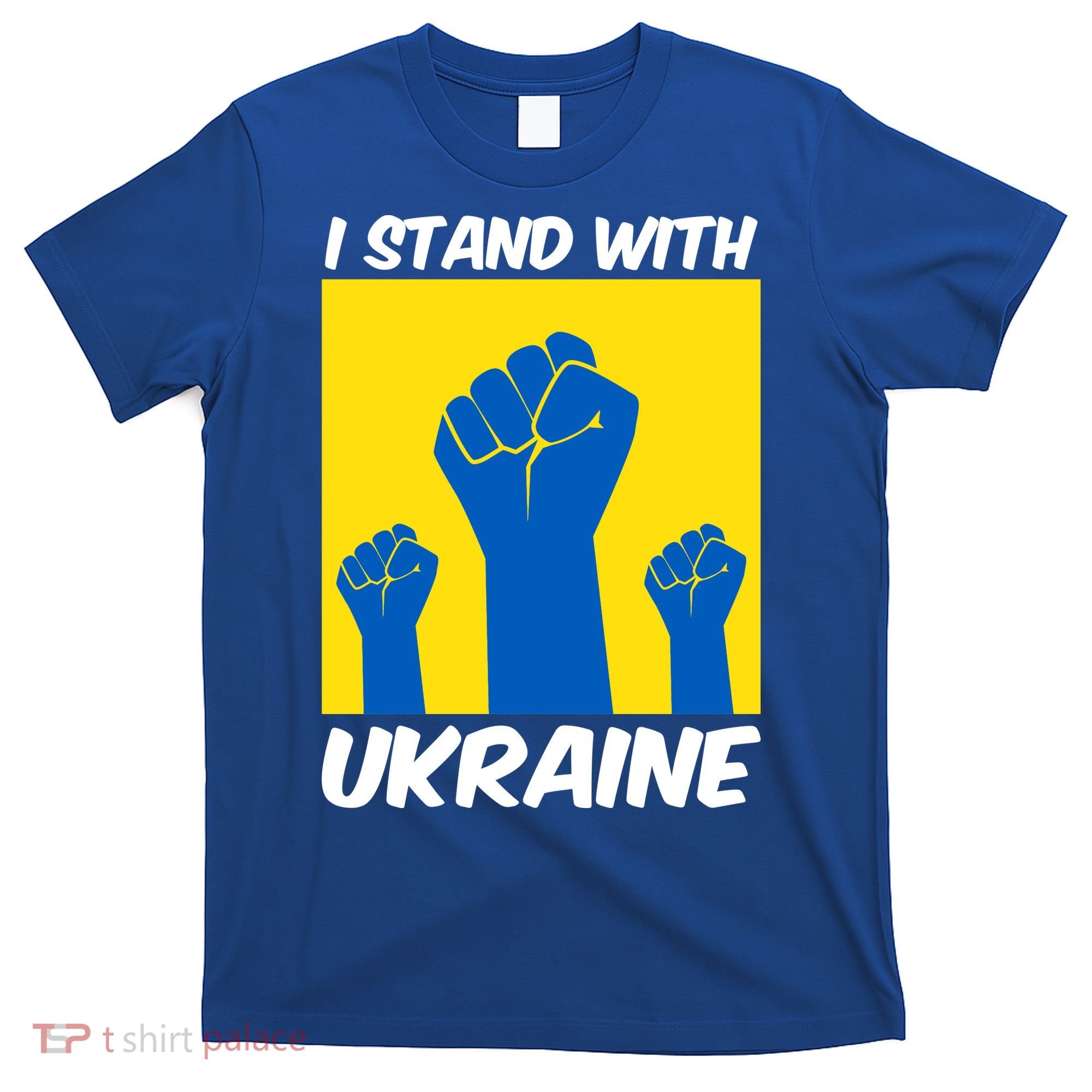 I Stand With Ukraine Fist T-Shirt