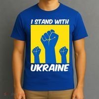 I Stand With Ukraine Fist T-Shirt thumb 3