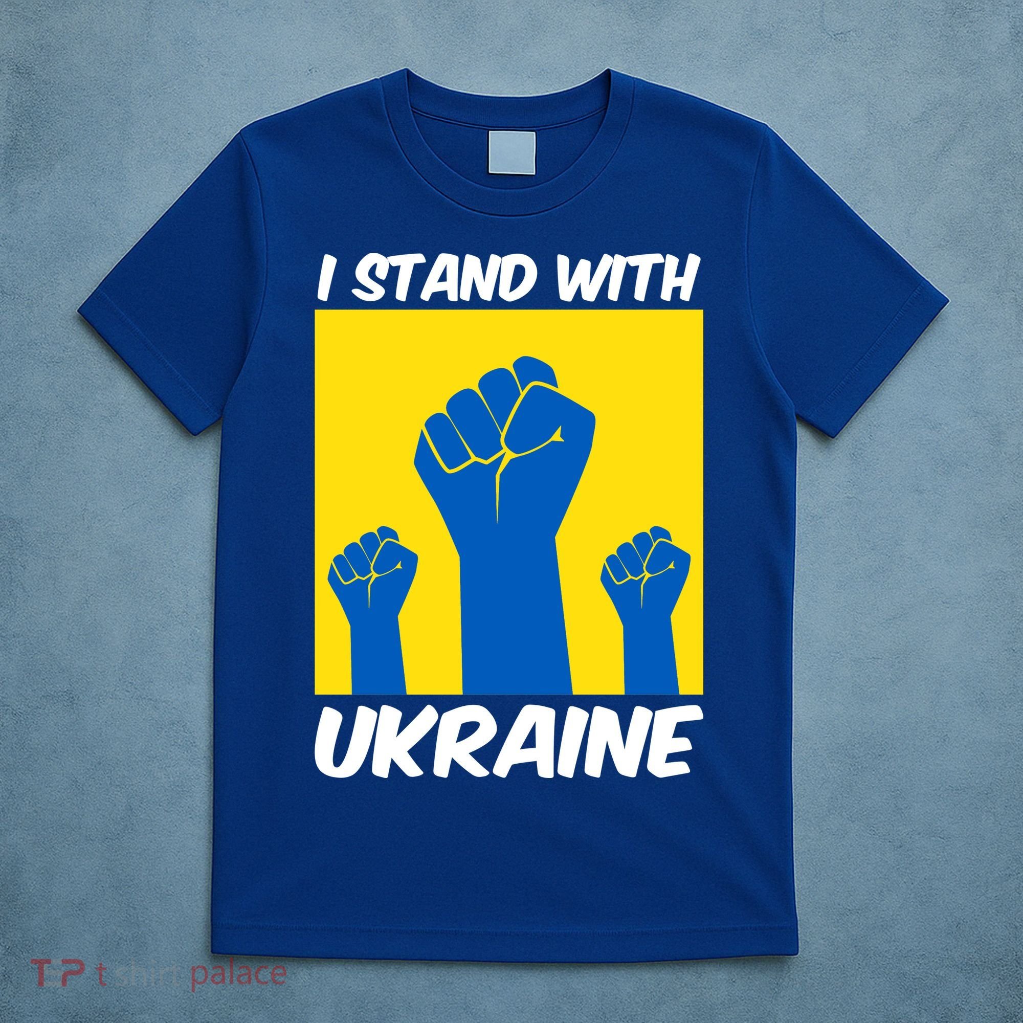 I Stand With Ukraine Fist T-Shirt