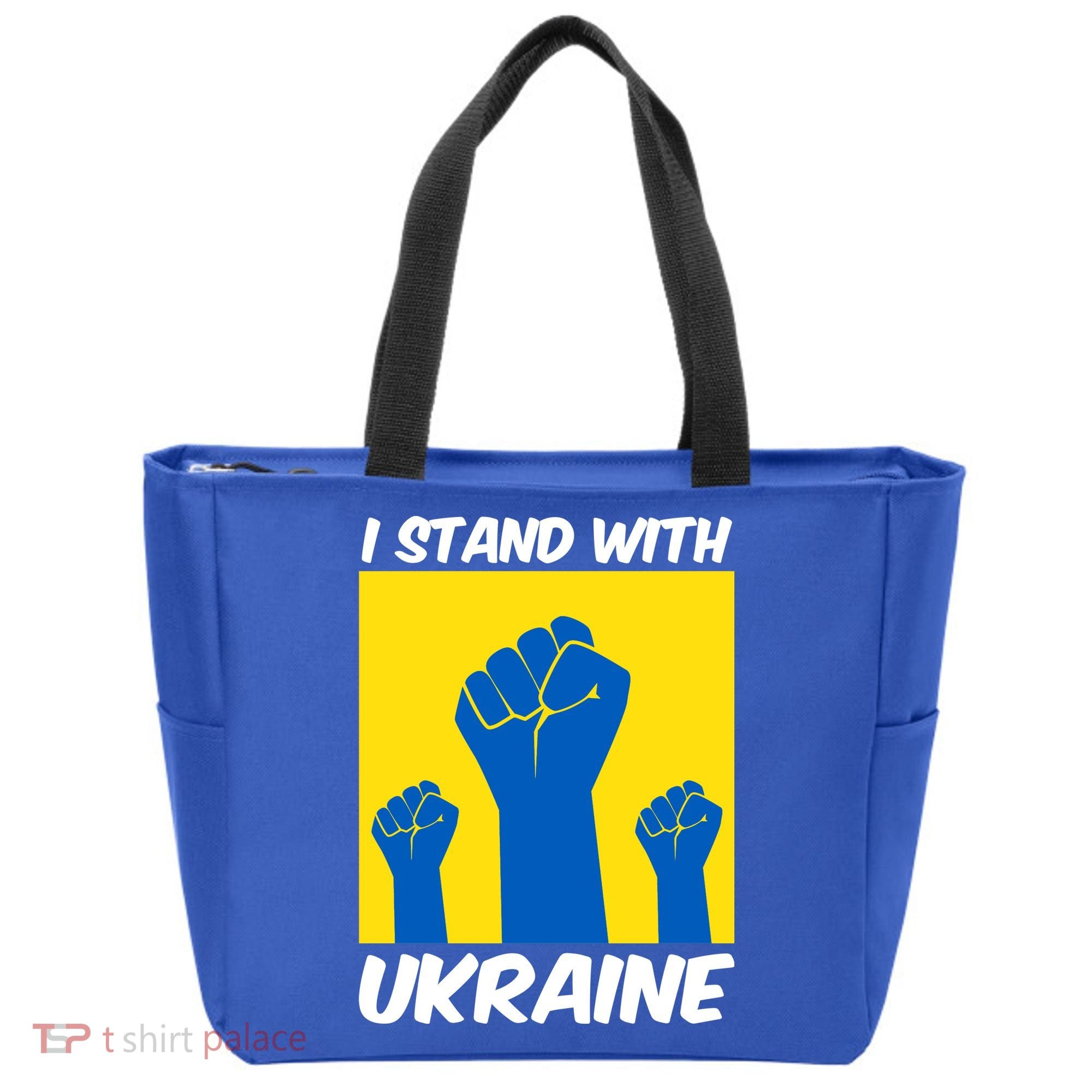 I Stand With Ukraine Fist Tote Bag