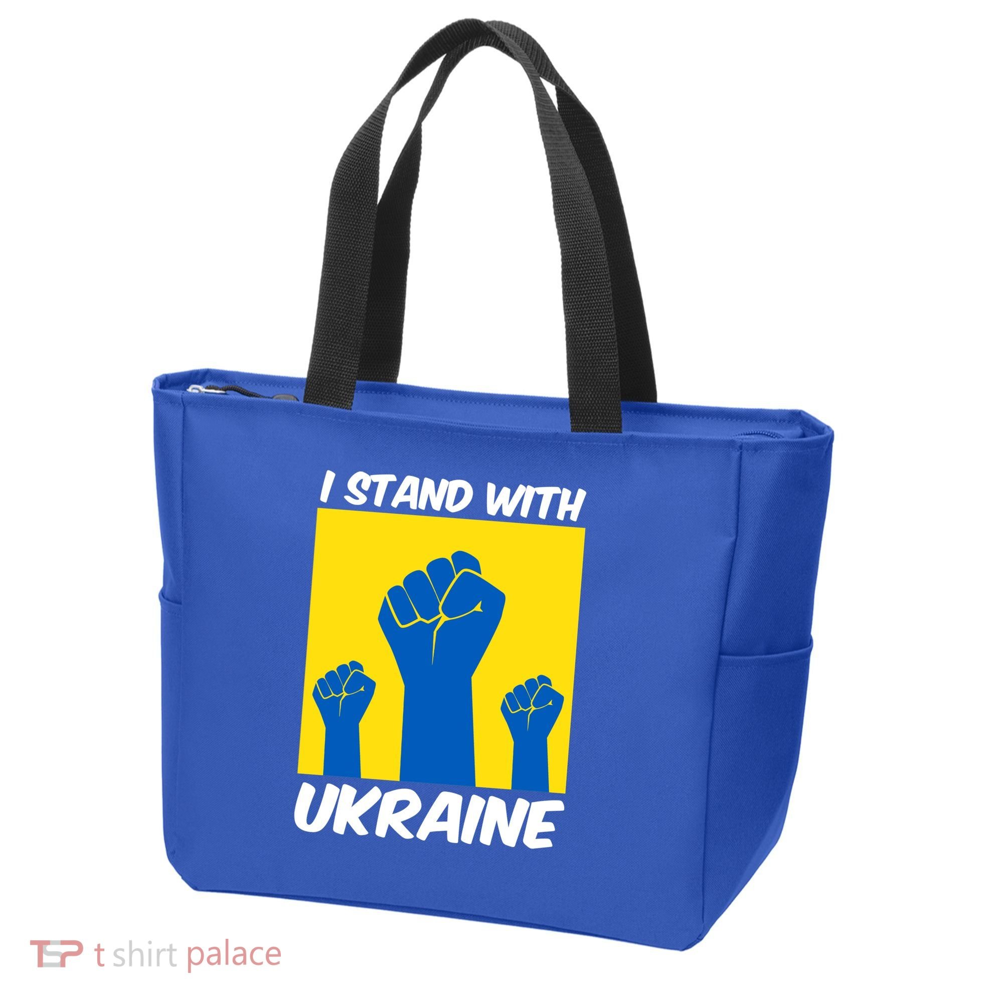 I Stand With Ukraine Fist Tote Bag