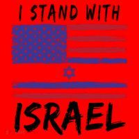 I Stand With Israel Support Israel Santa Hat thumb 1