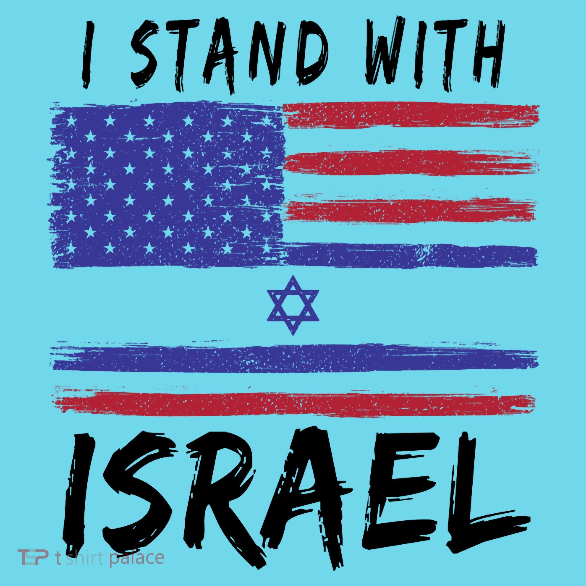 I Stand With Israel Support Israel Long Sleeve Shirt