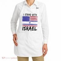 I Stand With Israel Support Israel Apron thumb 2