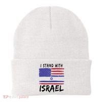 I Stand With Israel Support Israel Beanie thumb 0