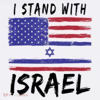 I Stand With Israel Support Israel Women's Hoodie thumb 2