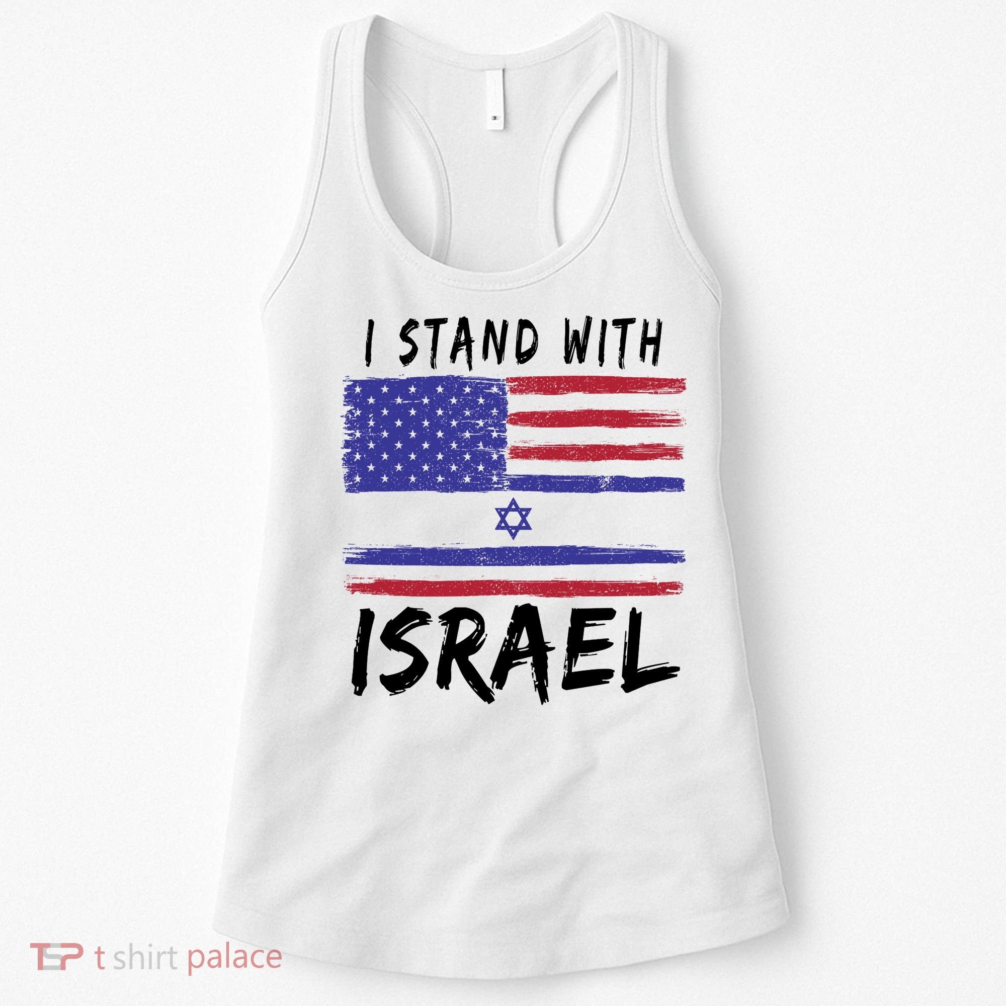 I Stand With Israel Support Israel Women's Tank Top