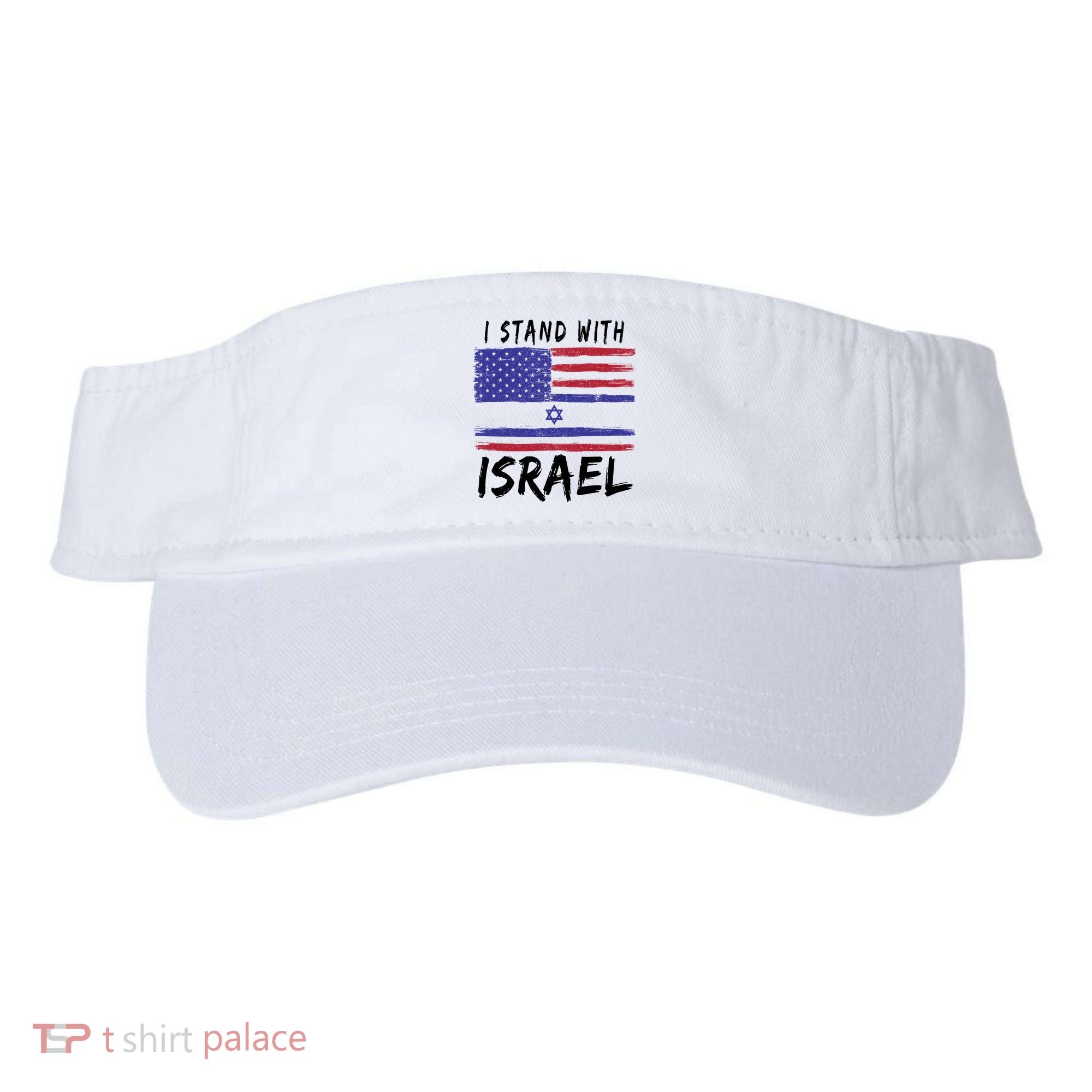 I Stand With Israel Support Israel Visor