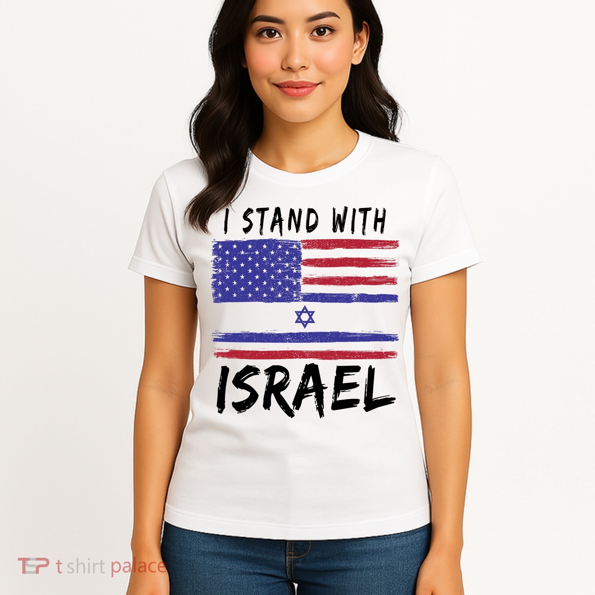 I Stand With Israel Support Israel Women's T-Shirt