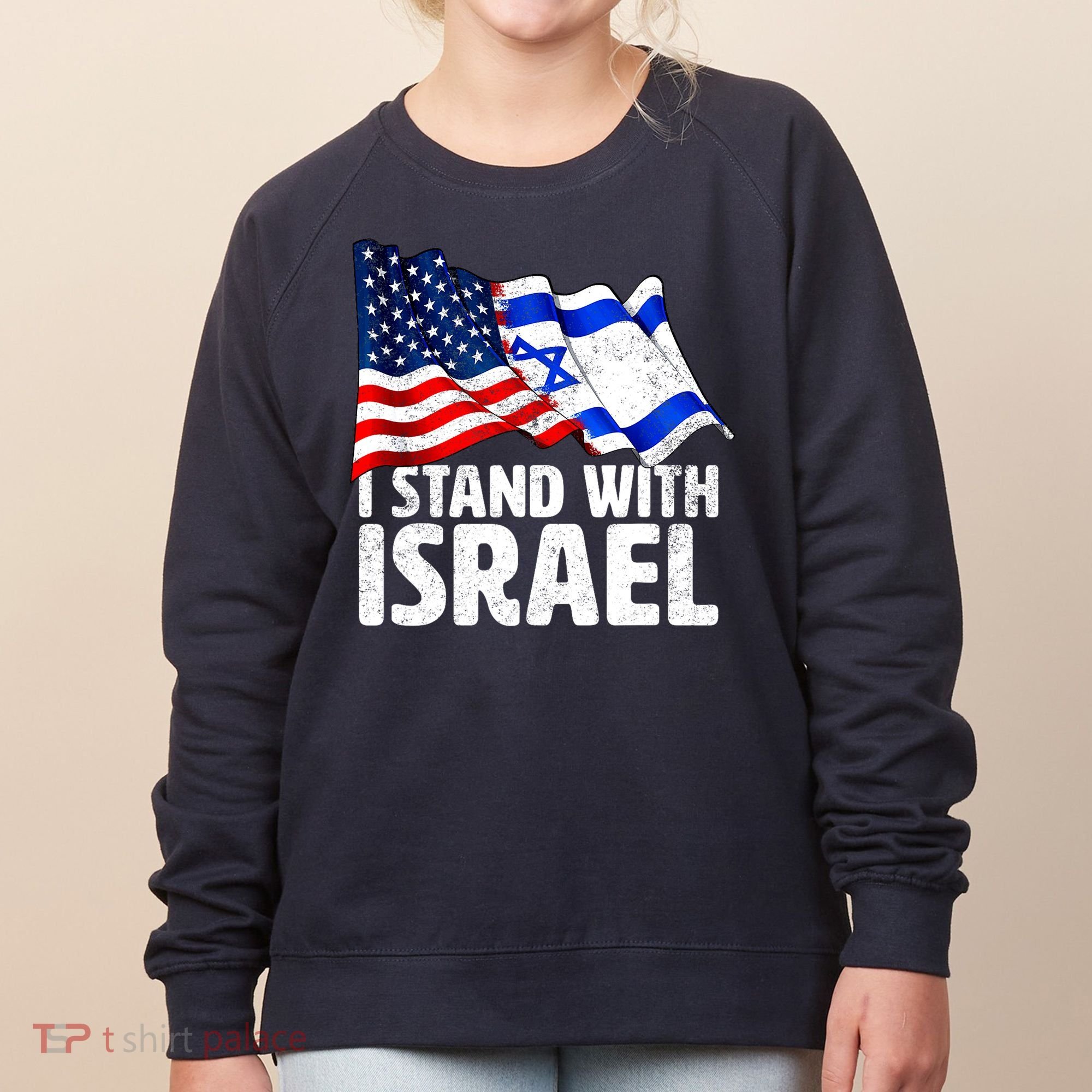 I Stand With Israel Israeli Pray For Israel Women's Sweatshirt