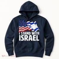 I Stand With Israel Israeli Pray For Israel Hoodie thumb 0
