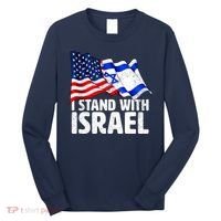 I Stand With Israel Israeli Pray For Israel Long Sleeve Shirt thumb 0