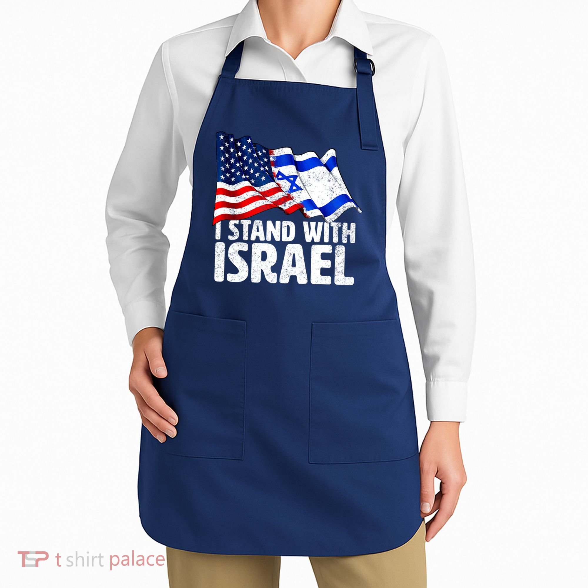 I Stand With Israel Israeli Pray For Israel Apron